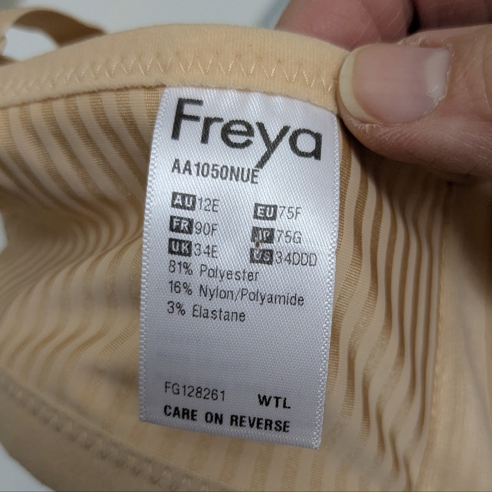 FREYA Idol Balcony Nude Bra, Sz 34DDD, NWOT!!!! - Picture 5 of 5